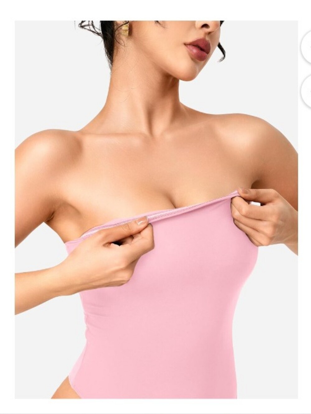 Justify Sleeveless Pink‎ Bodysuit